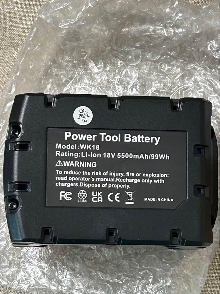 Power Tool Battery Model: WK18