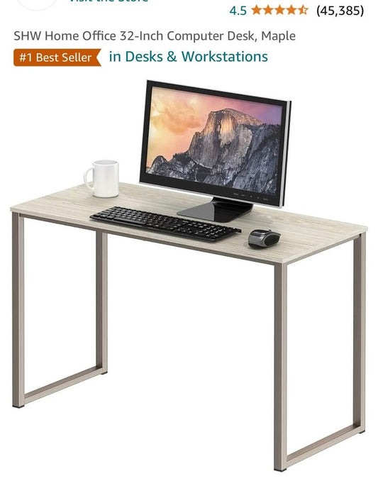 Desk 32x16 inches