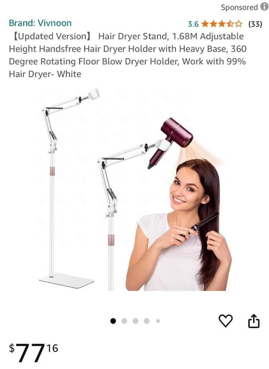 Hair Dryer Stand