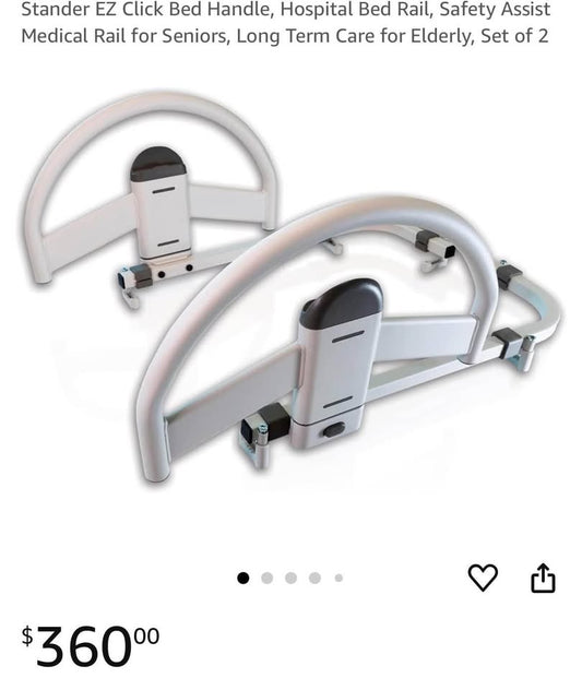 Ez Click Bed Handles New in box