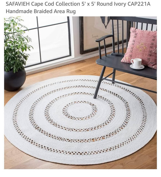 Handmade Braided Area Rug