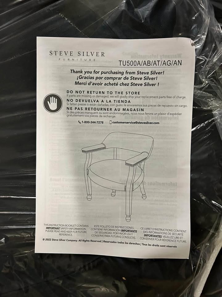 Steve Silver Tournament Chair
