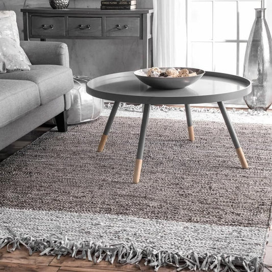 nuLOOM 11.6X8.6 FT Leather Carpet
