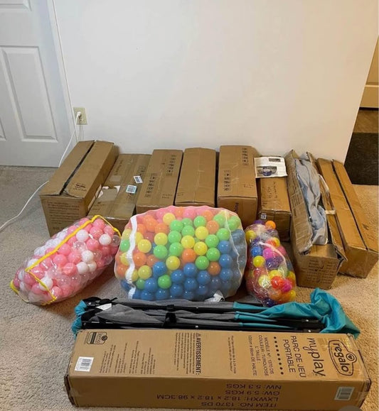 Various Brand New Playpen Playmat Balls Pit