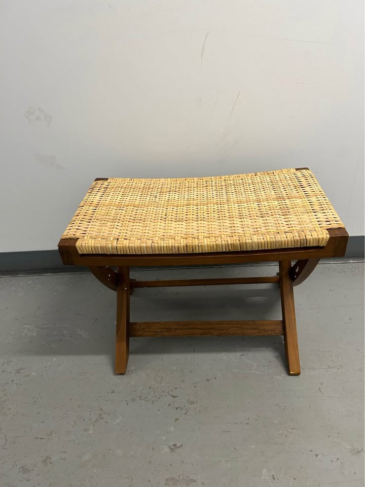 Rattan Foldable Ottoman