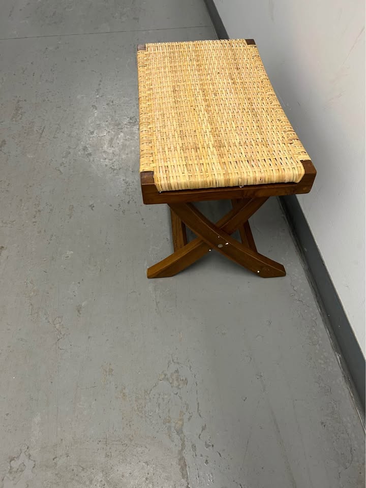 Rattan Foldable Ottoman