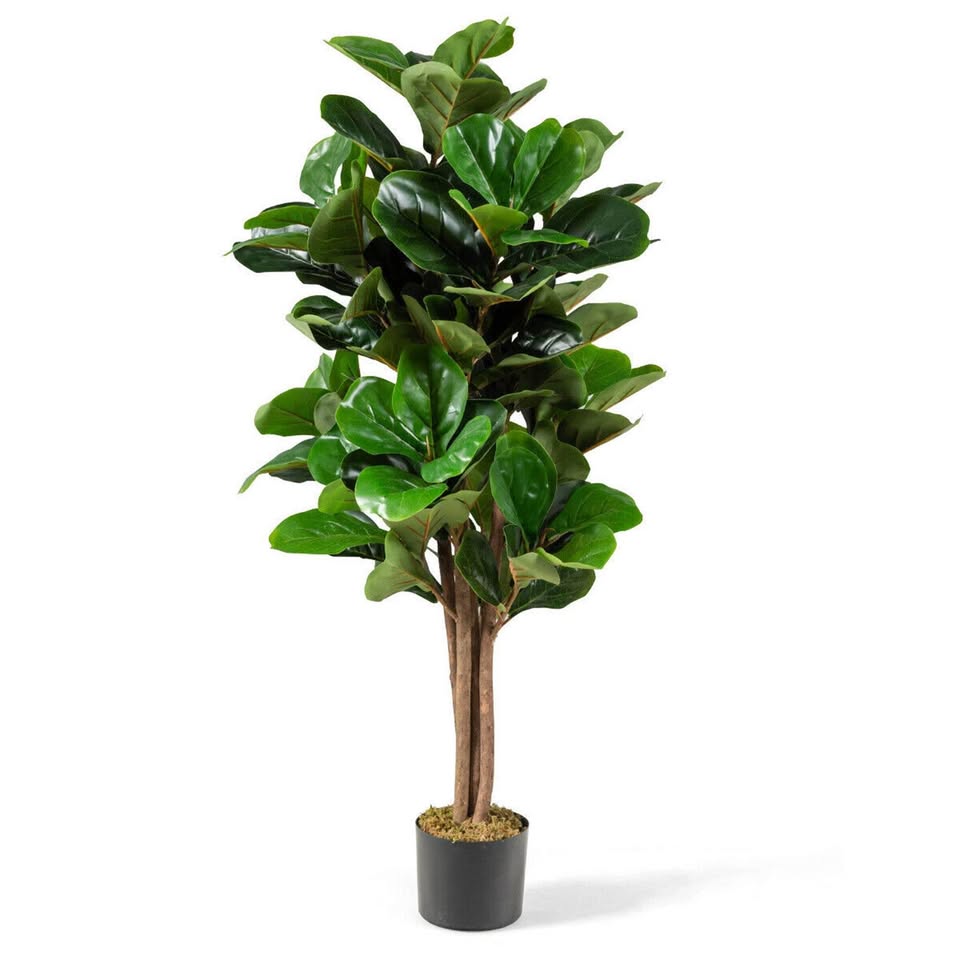 5ft artificial fiddle leaf fig tree