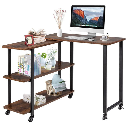 Brand new rotatable L-shape desk