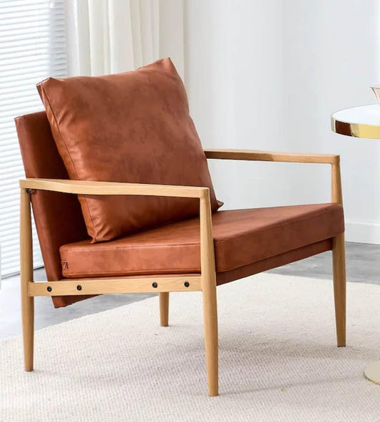 Brand new brown armchair