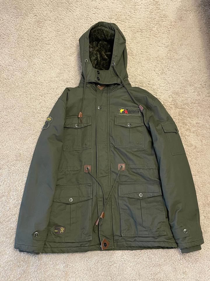 Winter Jackets for Men Cargo Hooded