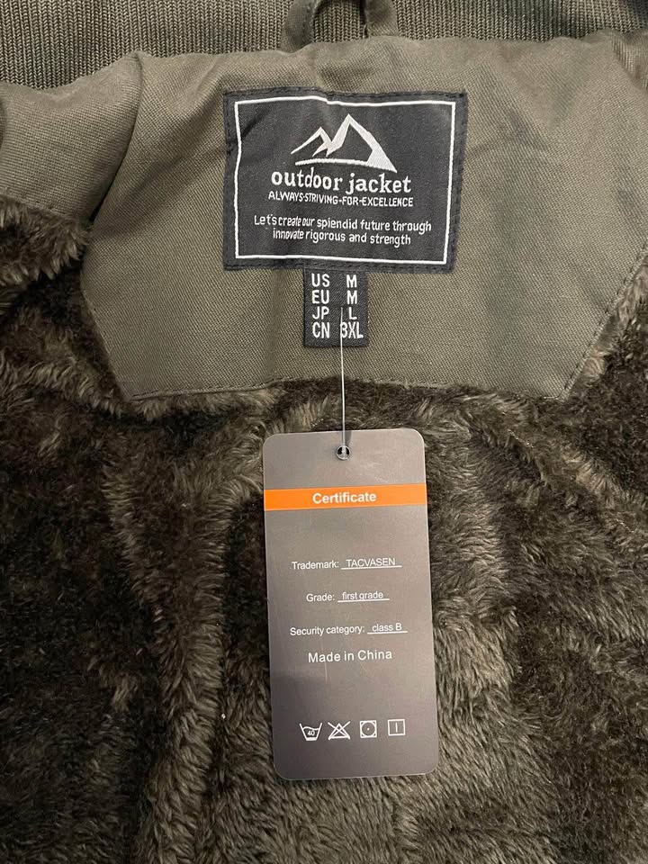 Winter Jackets for Men Cargo Hooded