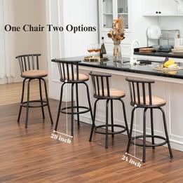 Swivel Barstools set of 4