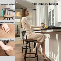 Swivel Barstools set of 4