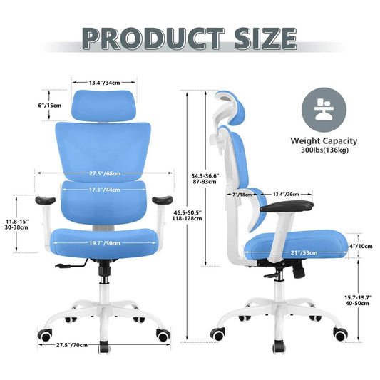Reclining Ergonomic Office Chair