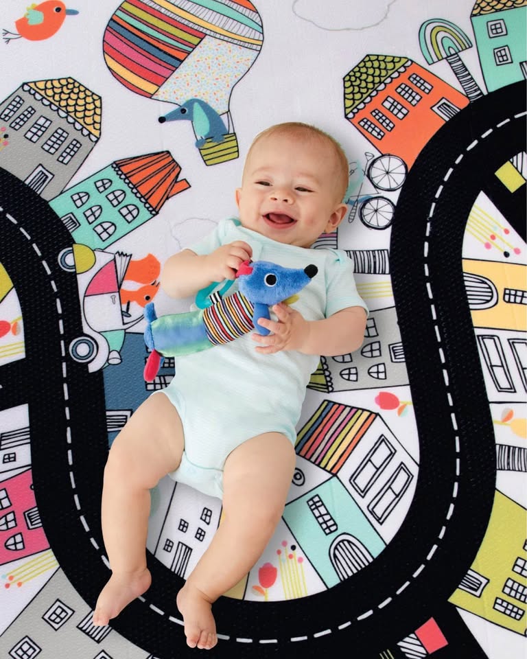 Thick Reversible Playmat 86x52 Inches