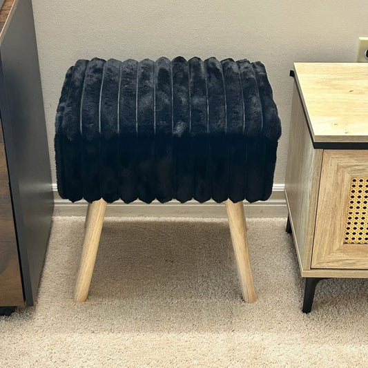 Footstool and coffee table ottoman twin in one