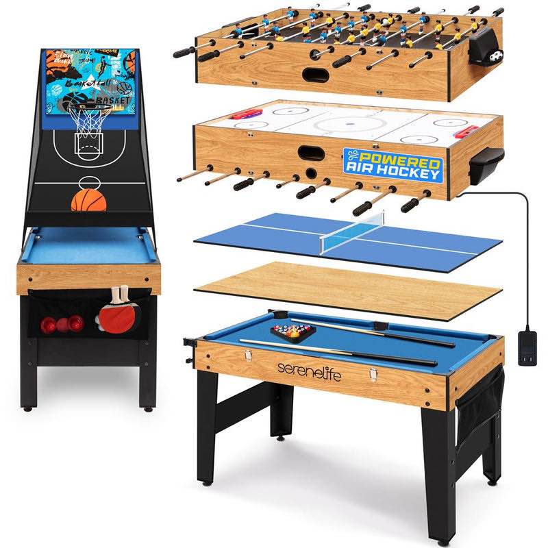 Brand new 6 in 1 multi-game table