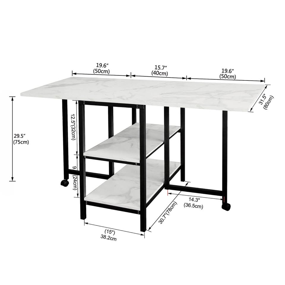 Brand new foldable dining table