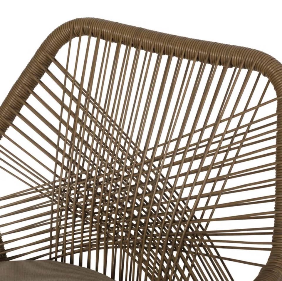 Faygrove Outdoor Dining Armchair with Cushion (Only one Left) Patio Chair
