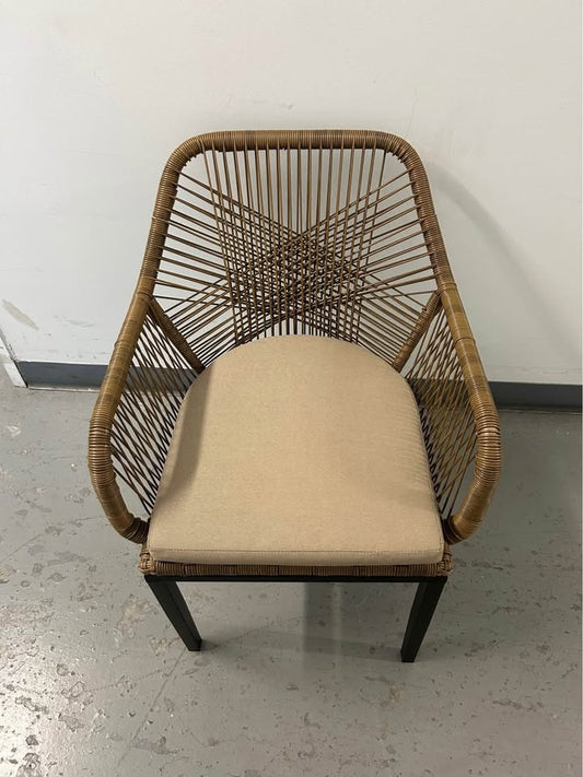 Outdoor patio chair and coffee table