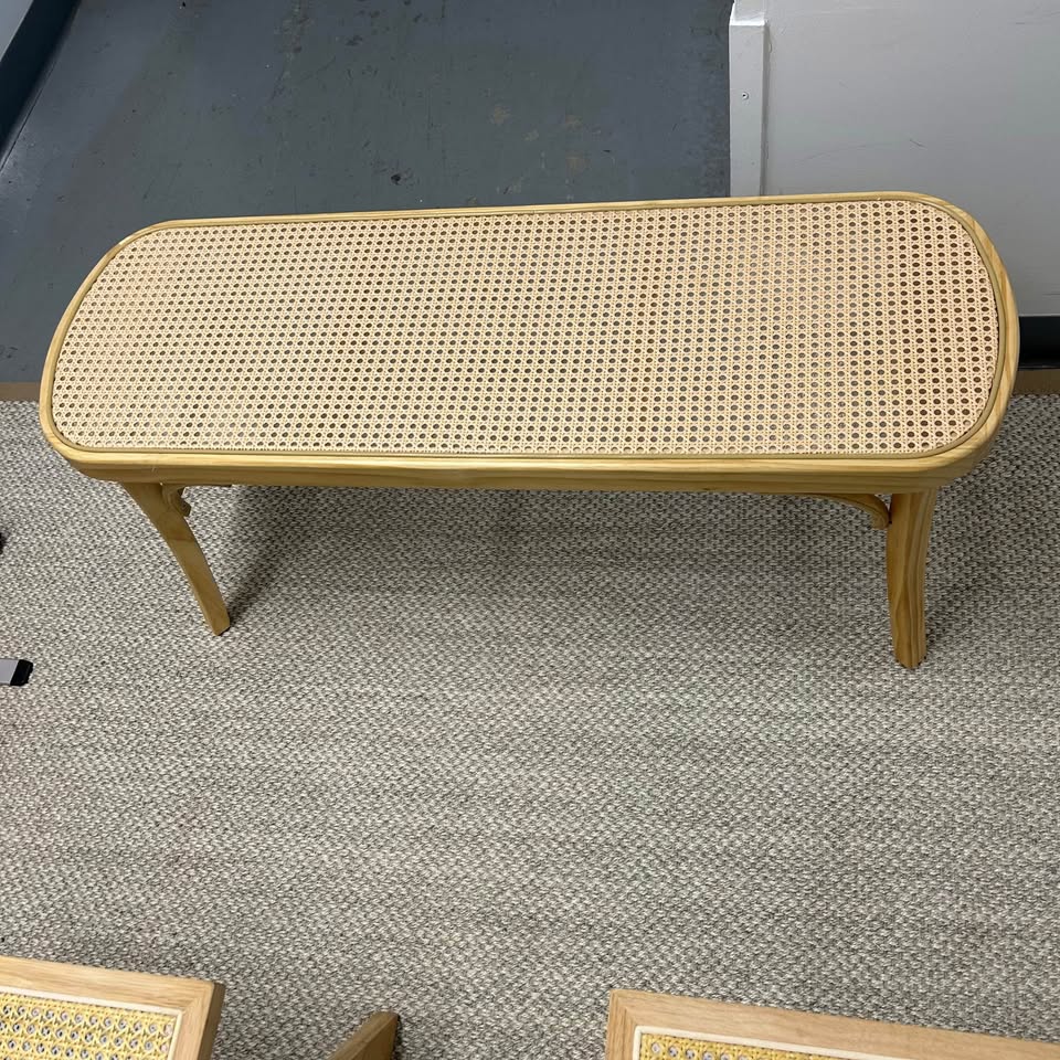 Brand new Rattan chairs and Bench