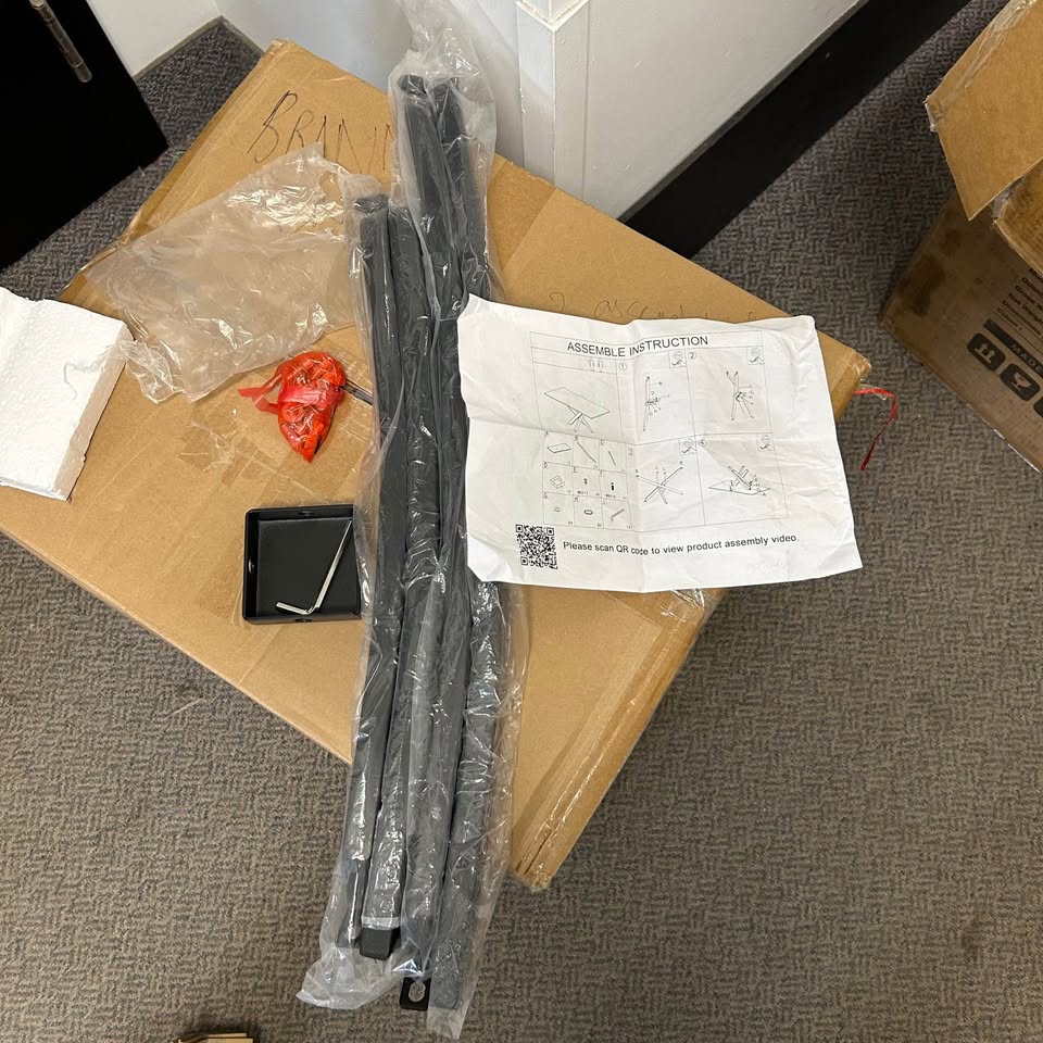 Brand New Modern Glass Coffee Table