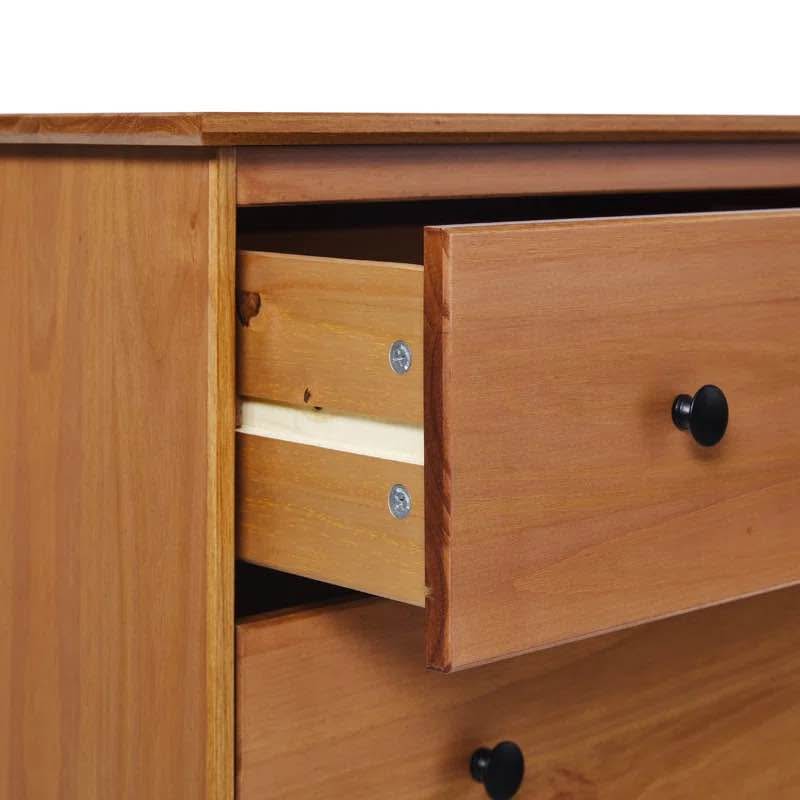 Wade Logan Bhuneshwar Solid Wood 4-Drawer Dresser - Brand New in Box
