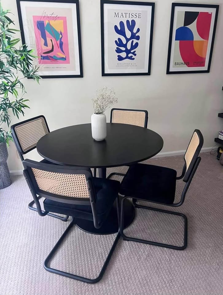 Dining Chairs - Six cesca inspired rattan Modern Mid-Century chairs - Brand New in Boxes