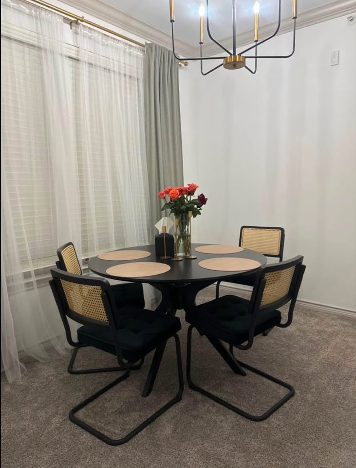 Dining Chairs - Six cesca inspired rattan Modern Mid-Century chairs - Brand New in Boxes