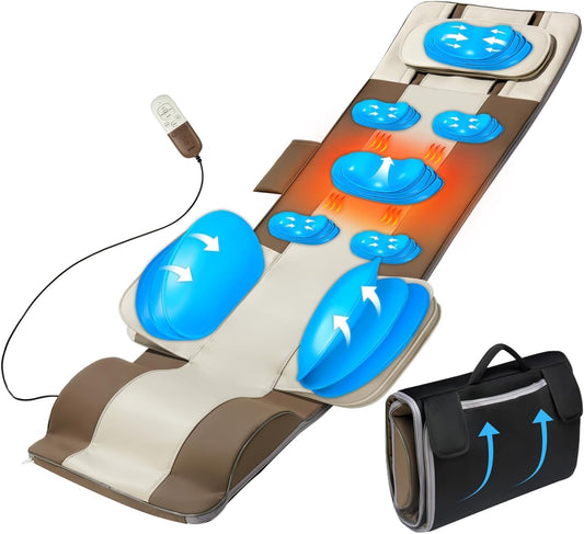 Full Body Massage Mat with Airbags Stretching & Heating