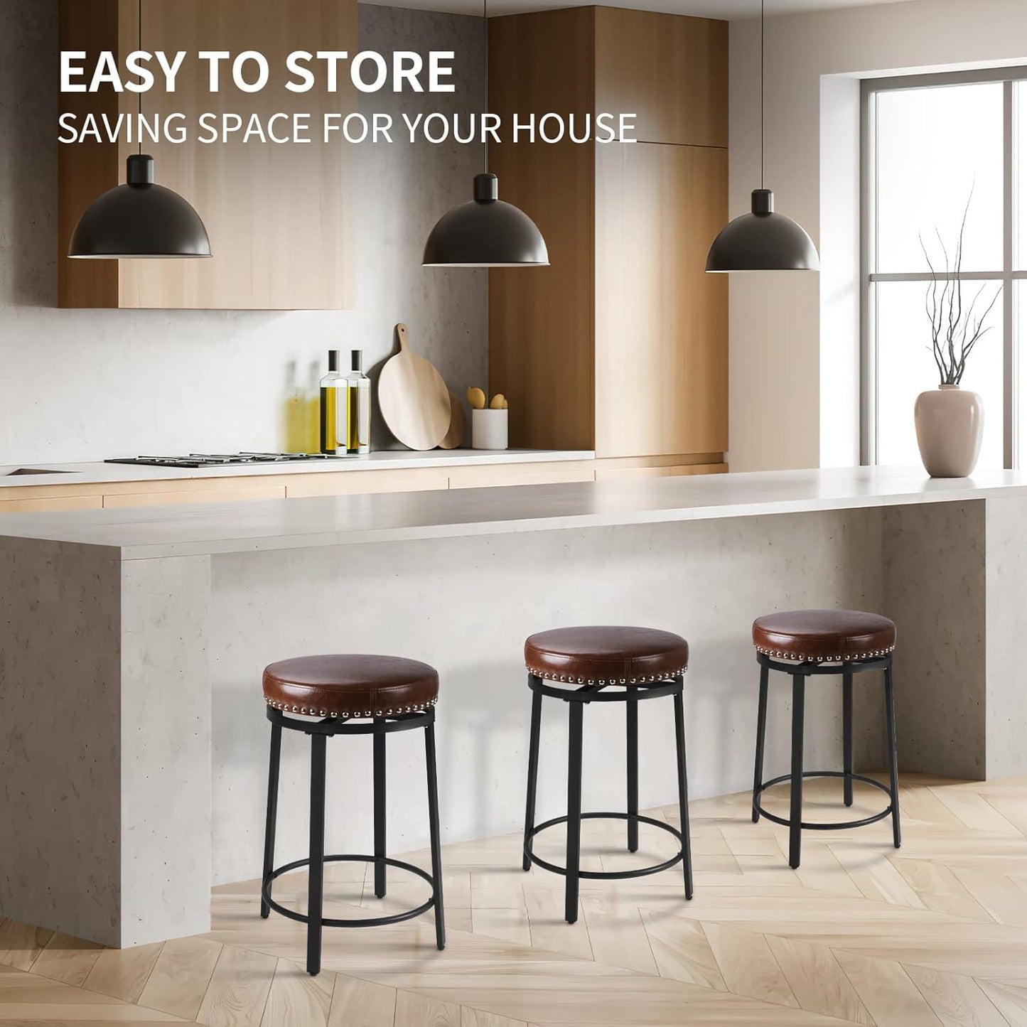 This Week Free Giveaway 360° Swivel Bar Stool - The winner will be announced every Monday