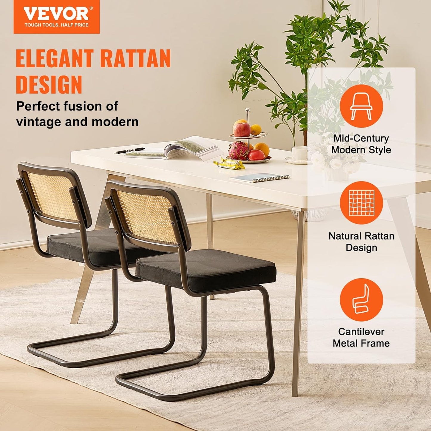 Modern Rattan Accent Chair | Stylish & Comfortable