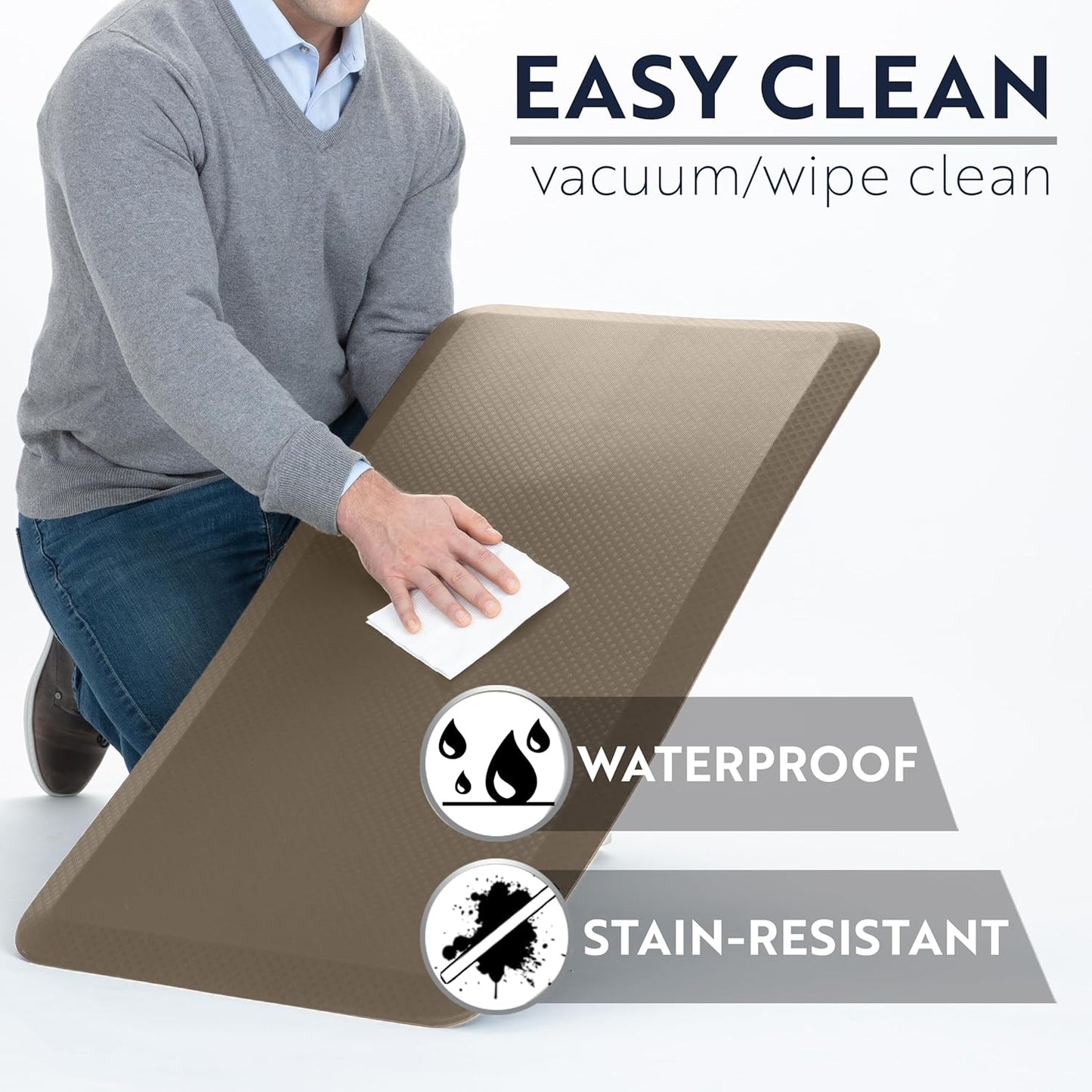 3/4" Thick Anti Fatigue Mat - Beige