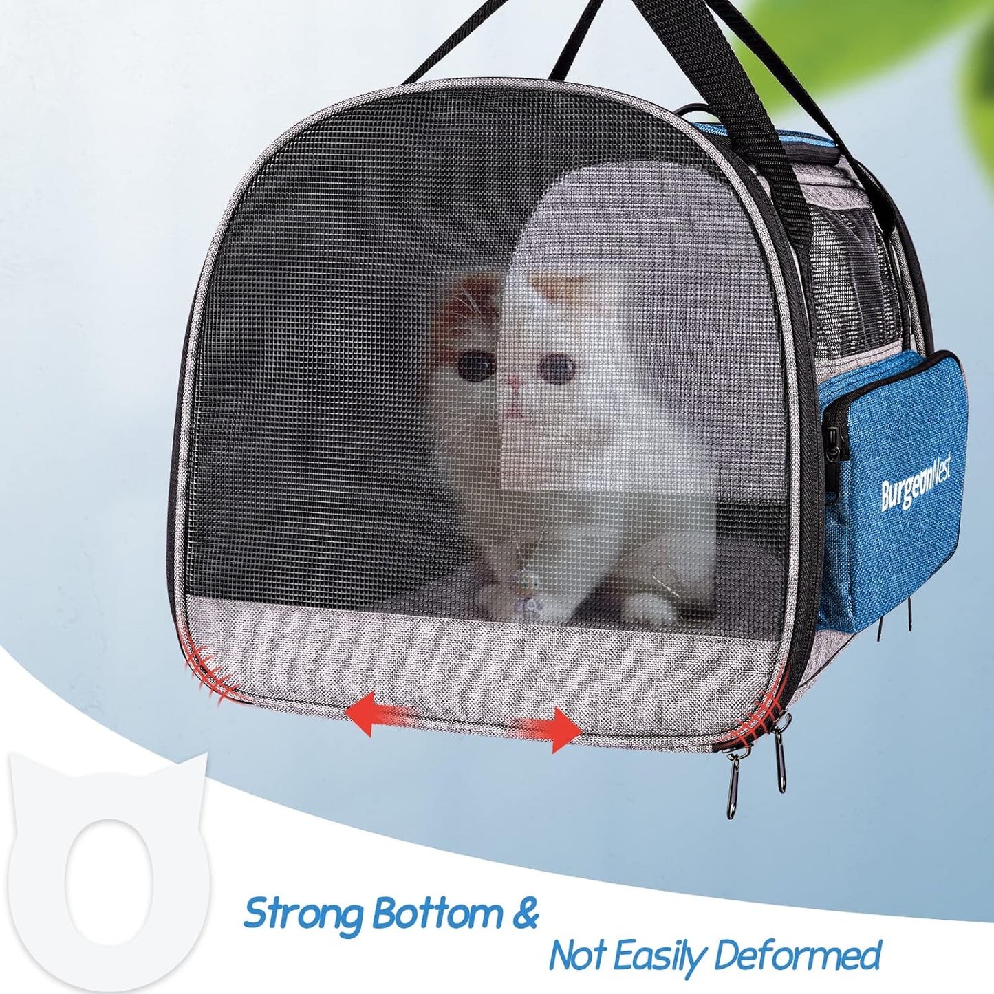 Perfect Carrier Travel Bag for small dogs and cats