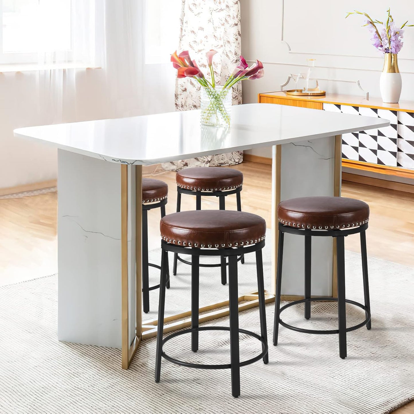 This Week Free Giveaway 360° Swivel Bar Stool - The winner will be announced every Monday