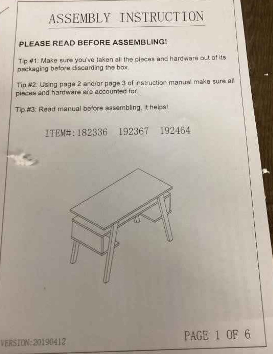 Desks and Chairs - Free Delivery- Free Assembly Special Students Deal