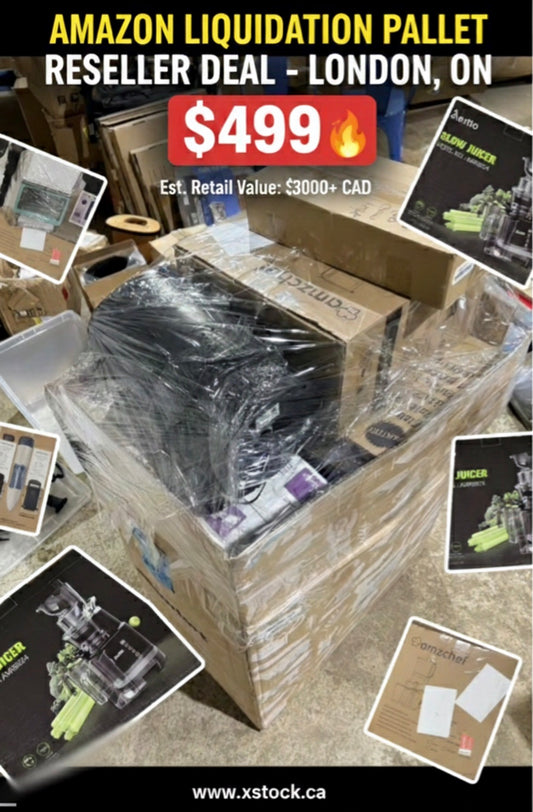 LONDON RESALE READY Amazon Liquidation Pallet