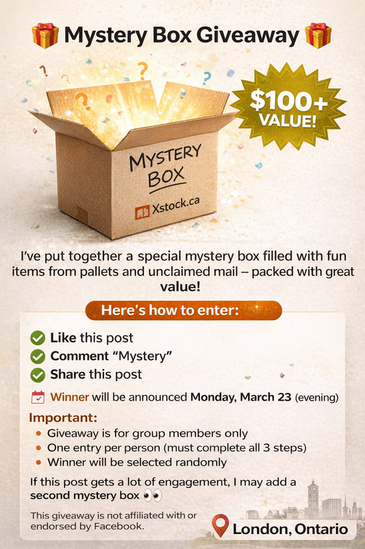 🎁 Mystery Box Giveaway ($100+ Value) 🎁