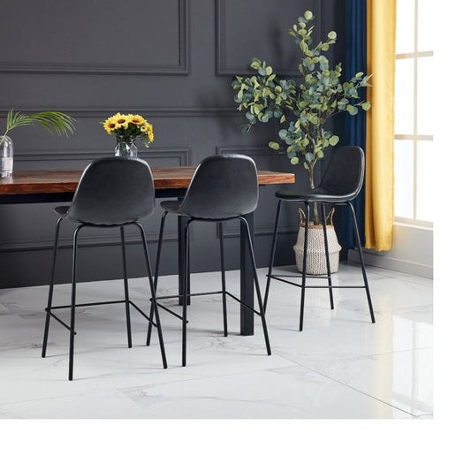 Kody Vegan Leather Counter Stools