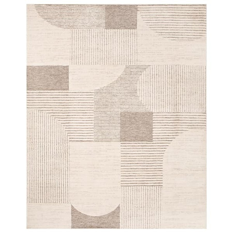 Cream textured area rug reference product photo